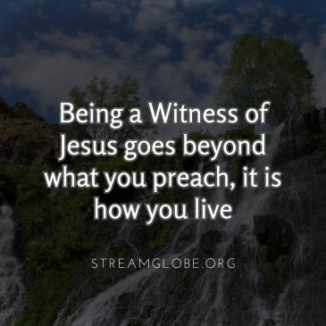 Living As Christ’s Witness